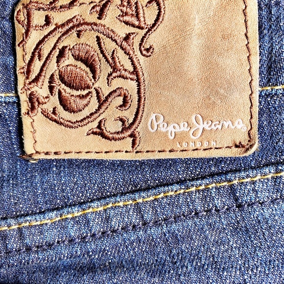 Pepe Jeans Blue Boot Cut Women Jeans - Picture 10 of 12